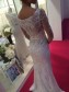 Mermaid Long Sleeves Beaded Lace Wedding Dresses Bridal Gowns 903274 Mermaid Long Sleeves Beaded Lace Wedding Dresses Bridal Gowns 903274