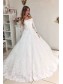 A-Line Lace Off the Shoulder Wedding Dresses Bridal Gowns 903284