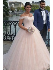A-Line Lace and Tulle Wedding Dresses Bridal Gowns 903308 A-Line Lace and Tulle Wedding Dresses Bridal Gowns 903308