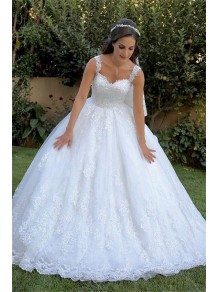 A-Line Lace Long Wedding Dresses Bridal Gowns 903357 A-Line Lace Long Wedding Dresses Bridal Gowns 903357