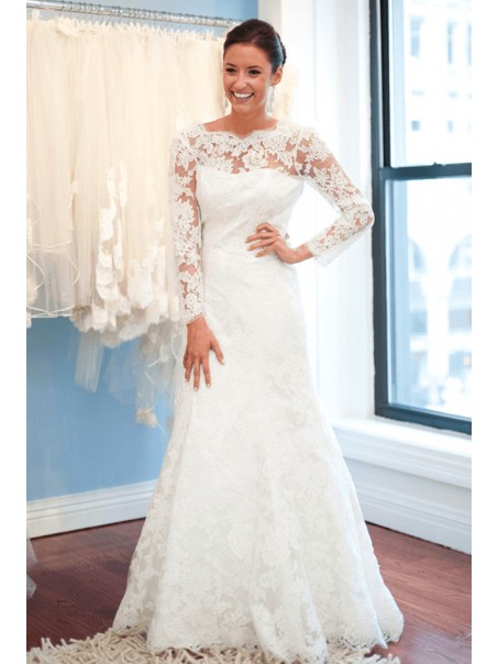 Long Sleeves Lace Wedding Dresses Bridal Gowns 903365 Long Sleeves Lace Wedding Dresses Bridal Gowns 903365