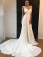 Elegant Chiffon and Lace Long Wedding Dresses Bridal Gowns 903384