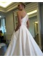 A-Line One Shoulder Wedding Dresses Bridal Gowns with Pockets 903397 A-Line One Shoulder Wedding Dresses Bridal Gowns with Pockets 903397