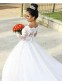 A-Line Long Lace Off the Shoulder Wedding Dresses Bridal Gowns 903411 A-Line Long Lace Off the Shoulder Wedding Dresses Bridal Gowns 903411