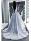 A-Line Long Satin Wedding Dresses Bridal Gowns 903429