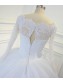 A-Line Lace Long Sleeves Wedding Dresses Bridal Gowns 903433 A-Line Lace Long Sleeves Wedding Dresses Bridal Gowns 903433