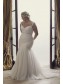 Mermaid Beaded Tulle Long Wedding Dresses Bridal Gowns 903446