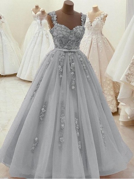 A-Line Long Lace Wedding Dresses Bridal Gowns 903449 A-Line Long Lace Wedding Dresses Bridal Gowns 903449