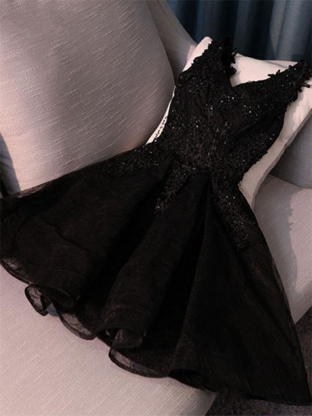 Short Black Lace Prom Dress Homecoming Graduation Cocktail Dresses 904021 Short Black Lace Prom Dress Homecoming Graduation Cocktail Dresses 904021