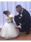 Lace and Tulle Long Sleeves Floor-Length Flower Girl Dresses 905002