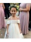 Cute Lace Ankle-Length Flower Girl Dresses 905007 Cute Lace Ankle-Length Flower Girl Dresses 905007