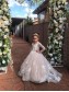A-Line Lace and Tulle Long Sleeves Floor-Length Flower Girl Dresses 905008 A-Line Lace and Tulle Long Sleeves Floor-Length Flower Girl Dresses 905008
