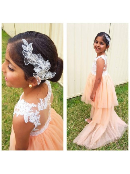 Cute Lace and Tulle Flower Girl Dresses 905011 Cute Lace and Tulle Flower Girl Dresses 905011