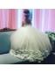 Ball Gown Beaded Tea-length Flower Girl Dresses