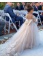 Cute Lace and Tulle Flower Girl Dresses with Sleeves 905027 Cute Lace and Tulle Flower Girl Dresses with Sleeves 905027