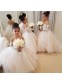 Cute Lace and Tulle Flower Girl Dresses with Sleeves 905027 Cute Lace and Tulle Flower Girl Dresses with Sleeves 905027