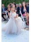 Cute Lace and Tulle Flower Girl Dresses with Sleeves 905027 Cute Lace and Tulle Flower Girl Dresses with Sleeves 905027