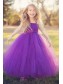 Cute Floor Length Purple Tulle Flower Girl Dresses 905030 Cute Floor Length Purple Tulle Flower Girl Dresses 905030