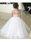 Lace and Tulle Two Pieces Flower Girl Dresses 905037 Lace and Tulle Two Pieces Flower Girl Dresses 905037