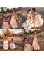 Cute Pink Floor Length Flower Girl Dresses 905039