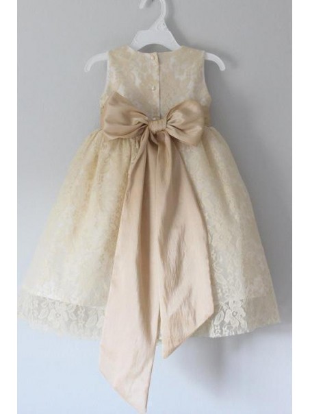 Cute Lace Flower Girl Dresses 905043