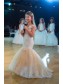 Mermaid Lace Floor Length Flower Girl Dresses 905045