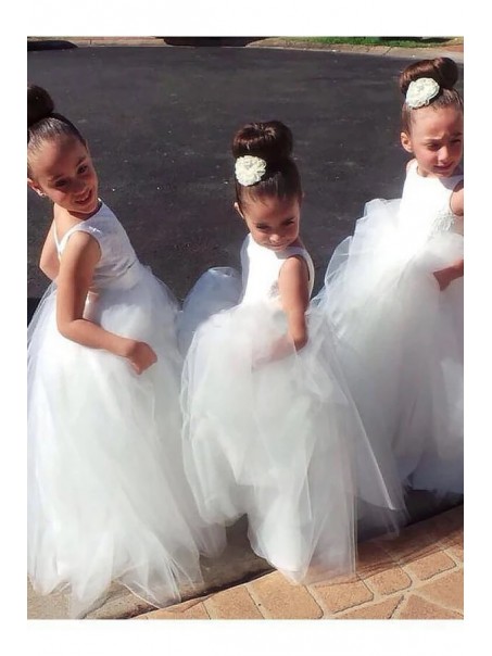 Cute Tulle Flower Girl Dresses 905051 Cute Tulle Flower Girl Dresses 905051