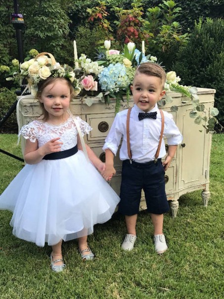 Cute Tulle and Lace Flower Girl Dresses 905065