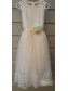 Knee Length Lace Flower Girl Dresses 905075