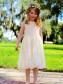 Knee Length Lace Flower Girl Dresses 905075