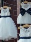 Lace and Tulle Flower Girl Dresses 905079