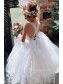 Cute Lace and Tulle Flower Girl Dresses 905091