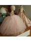 Cute Sequins and Tulle Flower Girl Dresses with Sleeves 905096 Cute Sequins and Tulle Flower Girl Dresses with Sleeves 905096