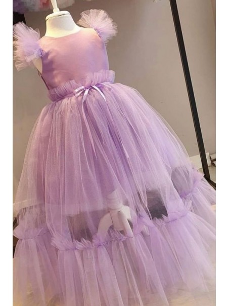 Cute Floor Length Tulle Flower Girl Dresses 905099 Cute Floor Length Tulle Flower Girl Dresses 905099
