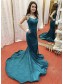 Mermaid Beaded Lace Appliques Long Prom Dresses Formal Evening Gowns 995011011