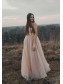 A-Line Tulle V-Neck Long Prom Dresses Formal Evening Gowns 995011018 A-Line Tulle V-Neck Long Prom Dresses Formal Evening Gowns 995011018