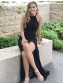 Long Black Mermaid V-Neck Prom Dresses Formal Evening Gowns 995011045 Long Black Mermaid V-Neck Prom Dresses Formal Evening Gowns 995011045
