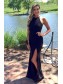 Long Black Mermaid V-Neck Prom Dresses Formal Evening Gowns 995011045 Long Black Mermaid V-Neck Prom Dresses Formal Evening Gowns 995011045