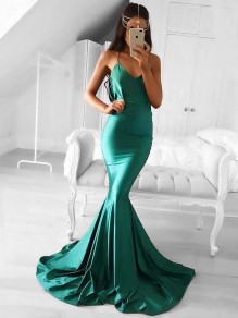 Mermaid V-Neck Long Prom Dresses Formal Evening Gowns 995011048 Mermaid V-Neck Long Prom Dresses Formal Evening Gowns 995011048