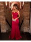 Mermaid Spaghetti Straps Long Prom Dresses Formal Evening Gowns 995011066