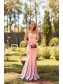 Mermaid Spaghetti Straps Long Prom Dresses Formal Evening Gowns 995011066