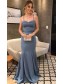 Mermaid Spaghetti Straps Long Prom Dresses Formal Evening Gowns 995011066