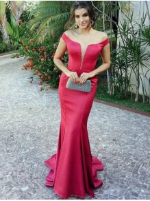 Mermaid Off-the-Shoulder Long Prom Dresses Formal Evening Gowns 995011071 Mermaid Off-the-Shoulder Long Prom Dresses Formal Evening Gowns 995011071