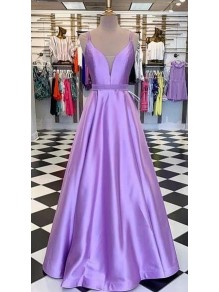 A-Line Spaghetti Straps Long Prom Dresses Formal Evening Gowns 995011077 A-Line Spaghetti Straps Long Prom Dresses Formal Evening Gowns 995011077