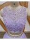 A-Line Beaded Tulle Two Pieces Long Prom Dresses Formal Evening Gowns 995011081 A-Line Beaded Tulle Two Pieces Long Prom Dresses Formal Evening Gowns 995011081