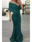 Mermaid Off-the-Shoulder Long Navy Prom Dresses Formal Evening Gowns 995011089 Mermaid Off-the-Shoulder Long Navy Prom Dresses Formal Evening Gowns 995011089