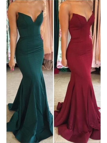 Mermaid Sweetheart Long Prom Dresses Formal Evening Gowns 995011092