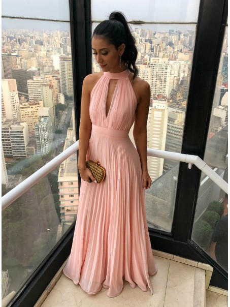 A-Line Chiffon Long Prom Dresses Formal Evening Gowns 995011094