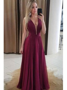 A-Line Chiffon Long Prom Dresses Formal Evening Gowns 995011097 A-Line Chiffon Long Prom Dresses Formal Evening Gowns 995011097