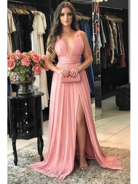 A-Line Long Chiffon Prom Dresses Formal Evening Gowns 995011100 A-Line Long Chiffon Prom Dresses Formal Evening Gowns 995011100